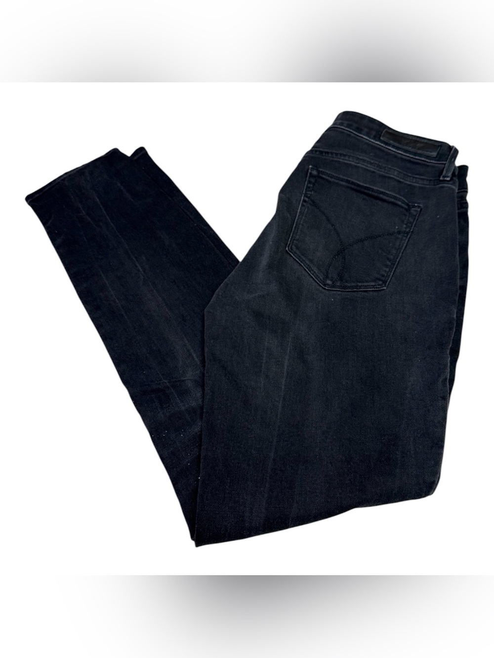 Calvin Klein Jeans Women's Black Skinny leggings size 29 no rips or tears